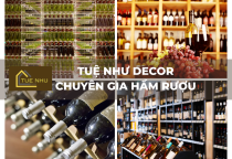 Phong cách thiết kế hầm rượu kết hợp ánh sáng vàng – nghệ thuật của sự sang trọng và ấm cúng