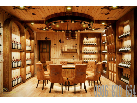 thi công hầm rượu nhà hàng anh THÁI -NGHỆ AN