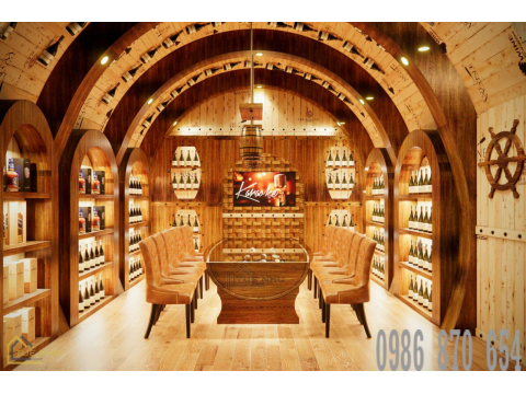 thi công hầm rượu nhà hàng anh THÁI -NGHỆ AN