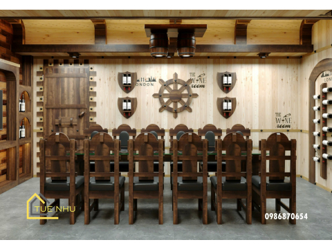 thi công hầm rượu nhà hàng XUKA - TÂN UYÊN BÌNH DUONG