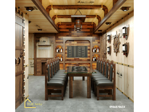 thi công hầm rượu nhà hàng XUKA - TÂN UYÊN BÌNH DUONG