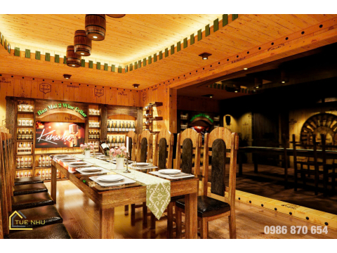 thi công hầm rượu gia đình chị OANH -tp HUẾ