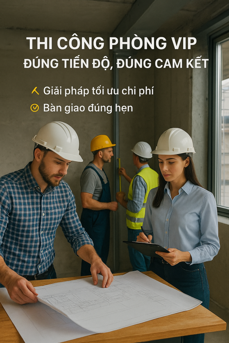 thi công phòng vip